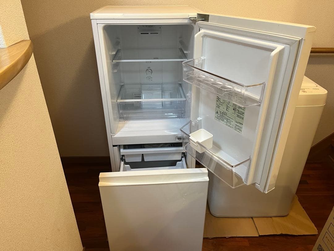 大阪市引き取り限定 2021年製 AQUA 冷蔵庫 126L ホワイト