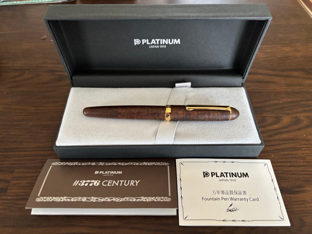廃盤品　プラチナ万年筆　3776 赤プライヤー