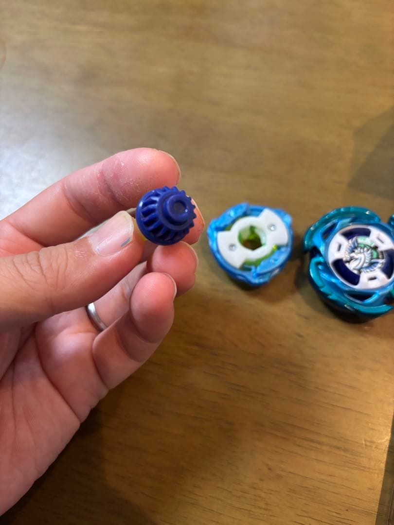 UX-00エアロペガサス3-70Aダブルメタルコートブルー✕グリーン