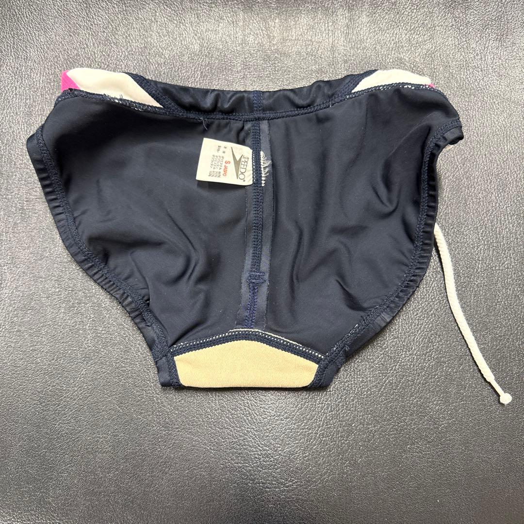 SPEEDO 競泳水着 ネイビー ピンク　S