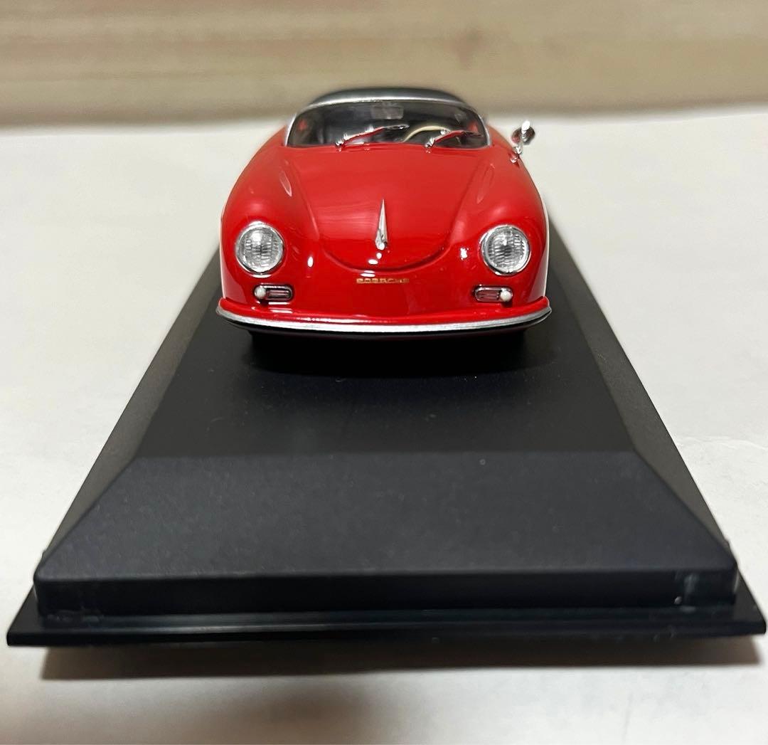 ミニチャンプス 1/43 ポルシェ 356A スピードスター レッド 1956