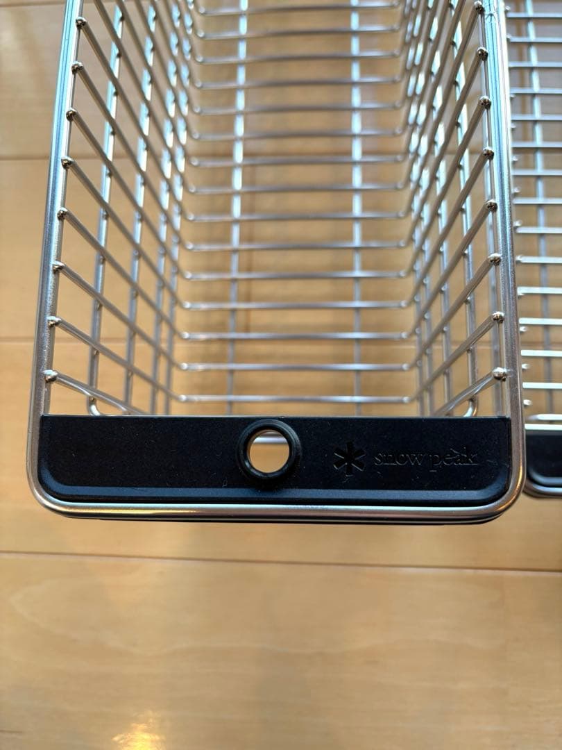 スノーピーク　メッシュトレー ハーフユニット 浅型&深型、フレーム&クランプ