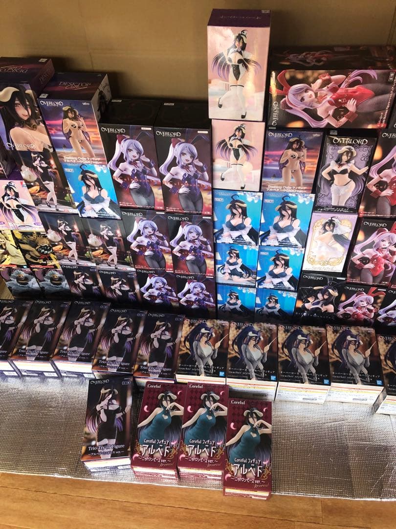 オーバーロード　アルベド　シャルティア　バニー　ぬーすと　60個