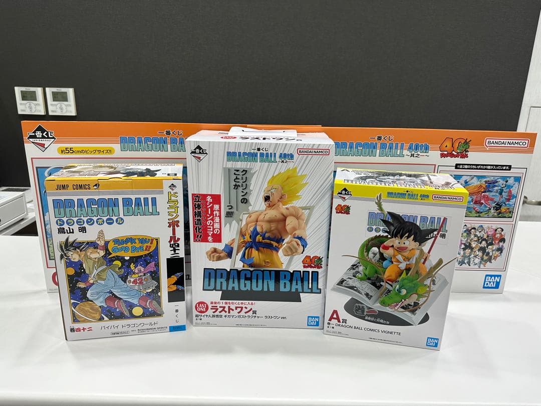 一番くじ ドラゴンボール 40th 其之一 A賞 B賞 C賞 ラストワン セット