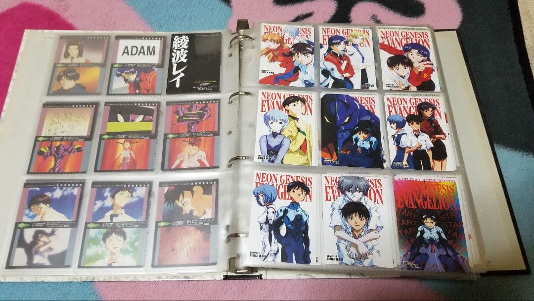 新世紀エヴァンゲリオン トレーディングカードアルバム+カードダス