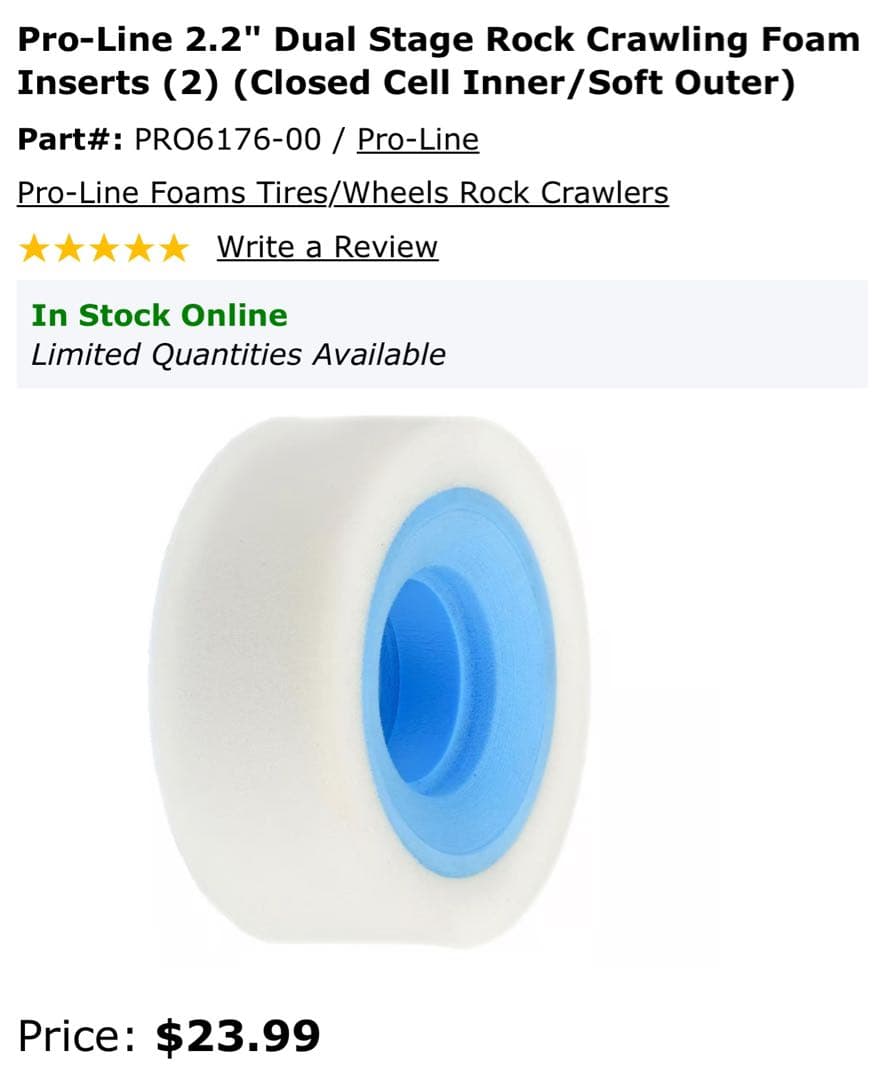 Axial SCX10 JCONCEPTS Tusk 2.2タイヤ