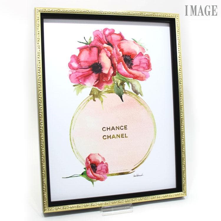 オマージュ アート ゴールド パフューム ポピー M 花 香水 CHANEL