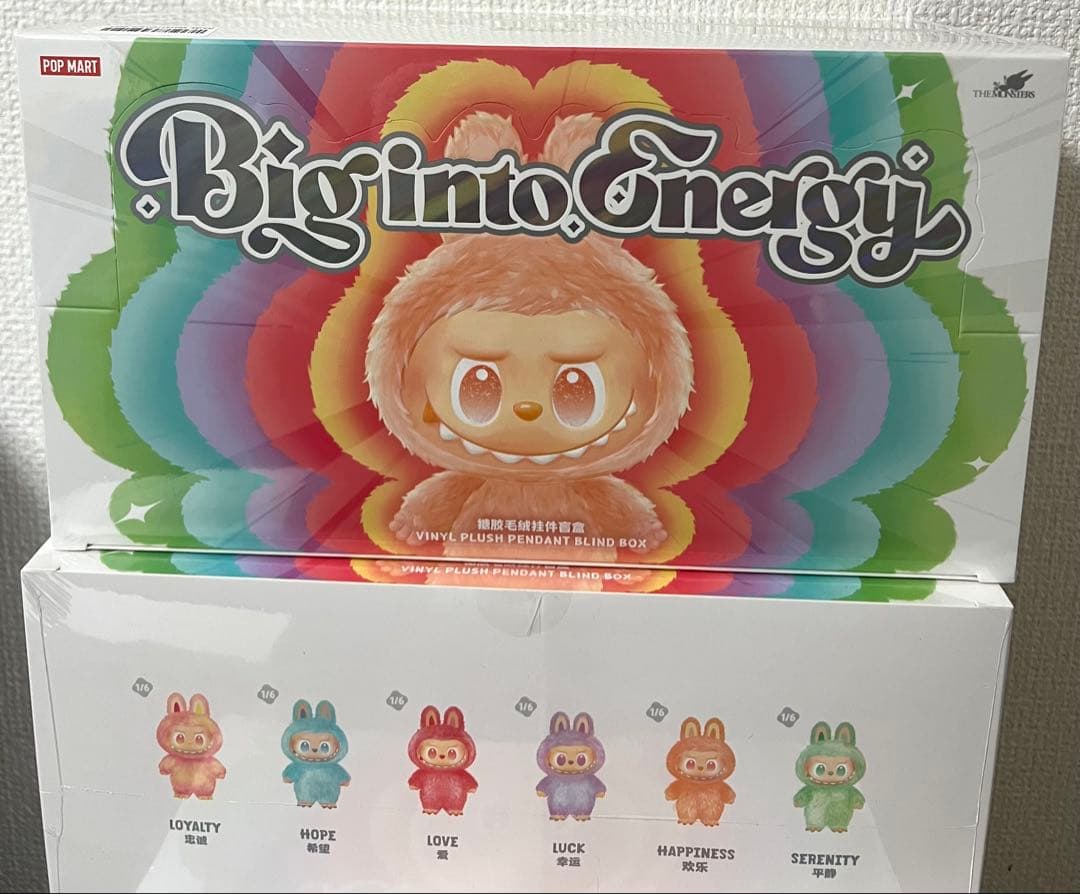完全未開封 確実正規品 ラブブ Big into Energy 1アソート