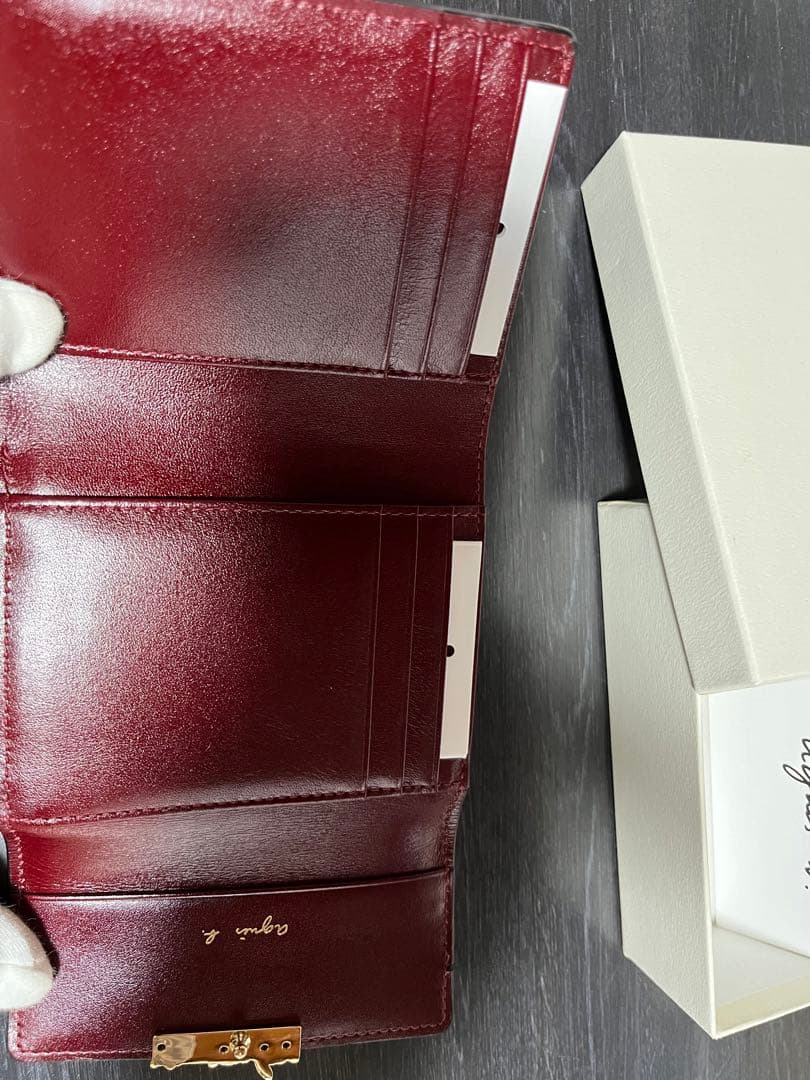 【新品未使用】　アニエスベー 三つ折り財布