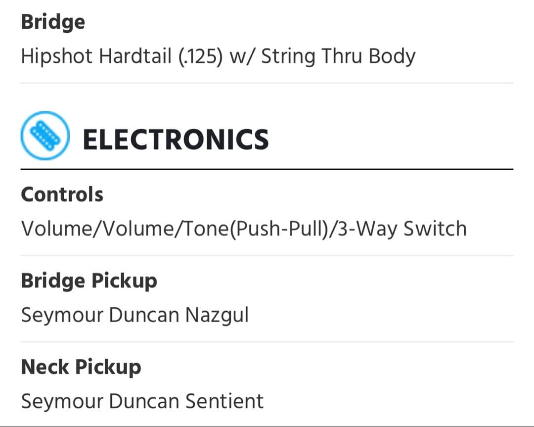 SCHECTER 8弦ギター【コイルタップ仕様】