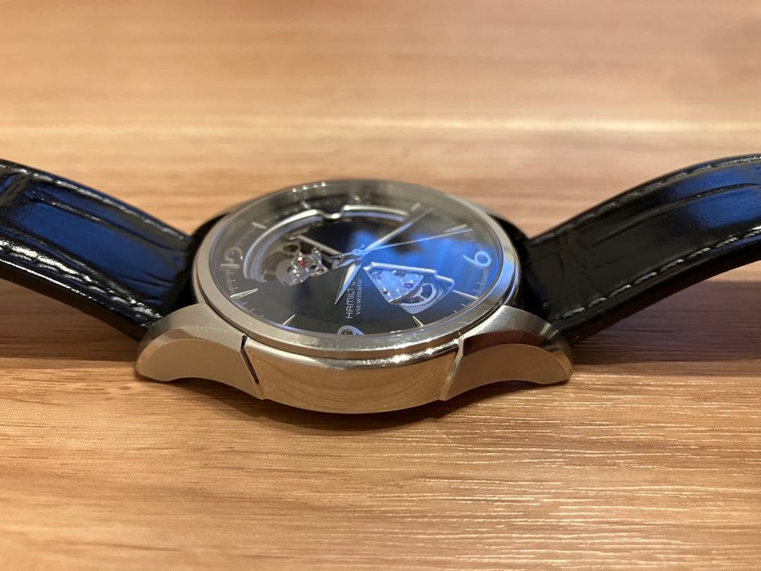 美品 HAMILTON オープンハート　H325651 自動巻き 腕時計　稼動品