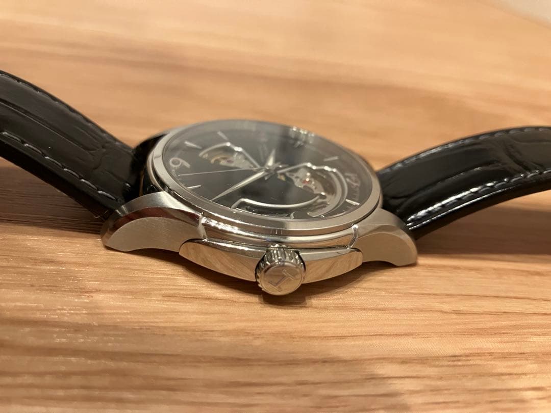 美品 HAMILTON オープンハート　H325651 自動巻き 腕時計　稼動品