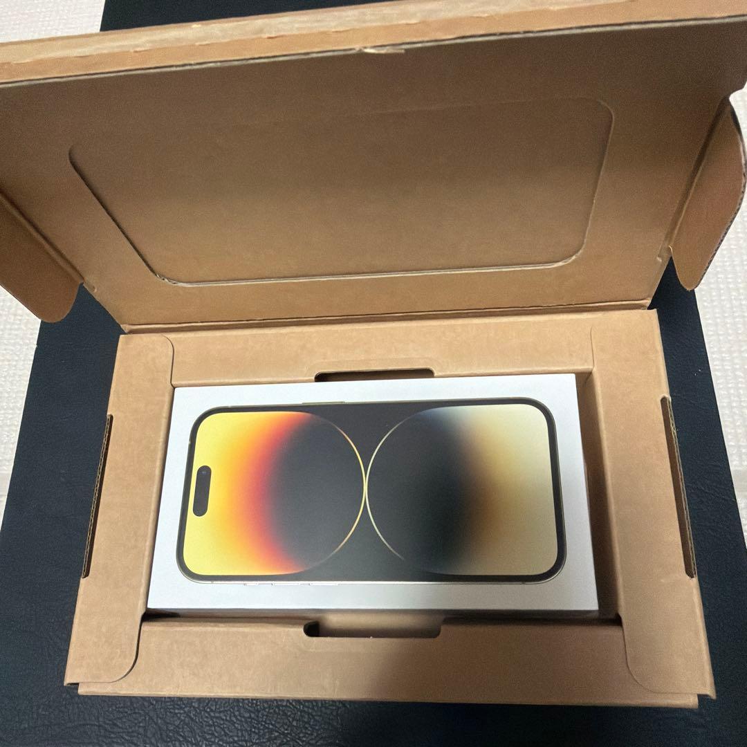 【超美品】iPhone14pro 256GB ゴールド simフリー