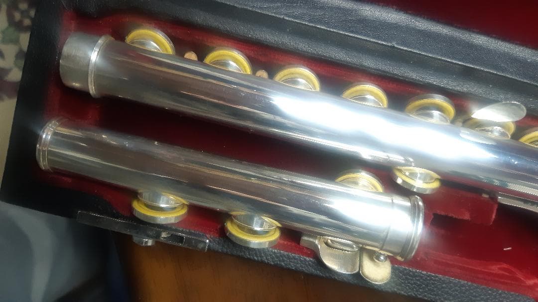 希少！管体銀製　Miyazawa　ミヤザワ　MC300　タンポ交換調整済(^^♪