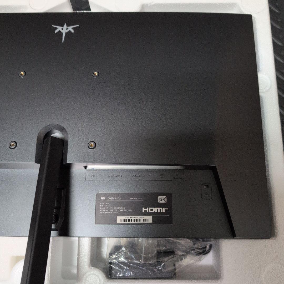 KTC 24.5 インチ ゲーミングモニター　FUNLOGY製スピーカーセット