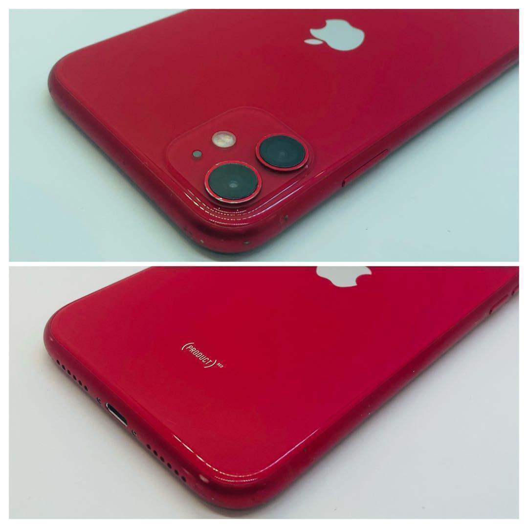 ⭐️新品バッテリー⭐️ iPhone 11 128GB レッド SIMフリー