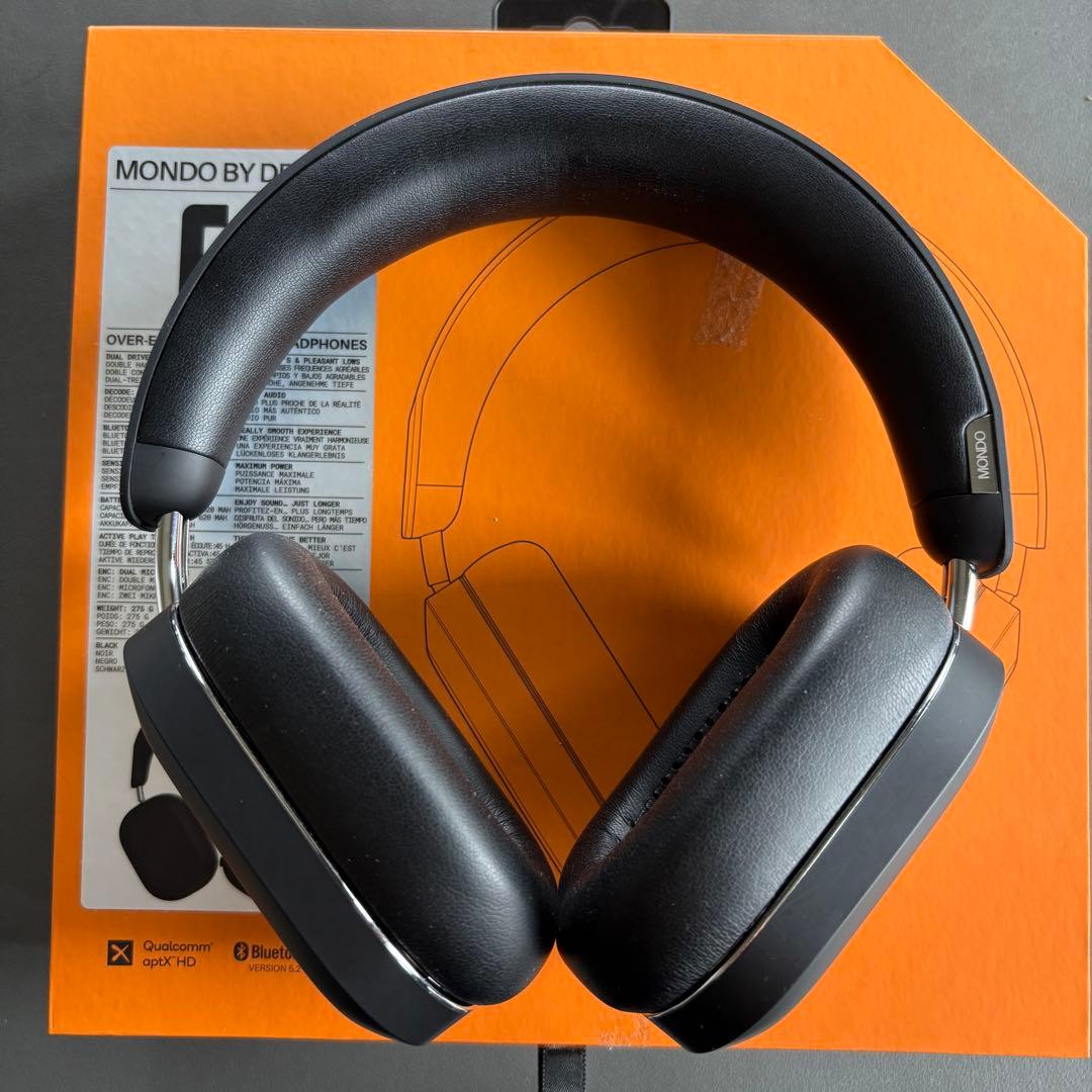 MONDO BY DEFUNC ワイヤレスヘッドホン ブラック