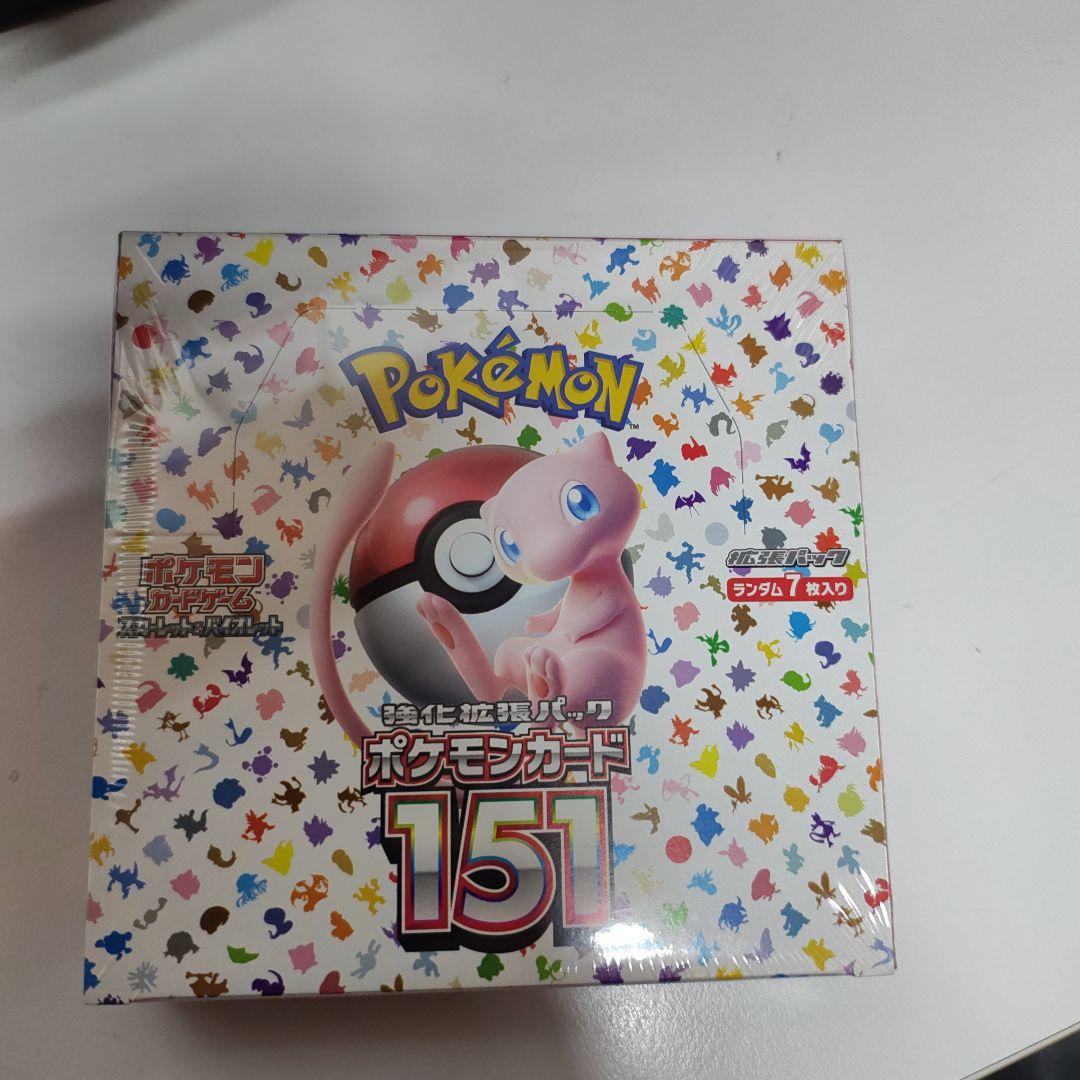 ポケモンカード 151 BOX 新品未開封シュリンク付き