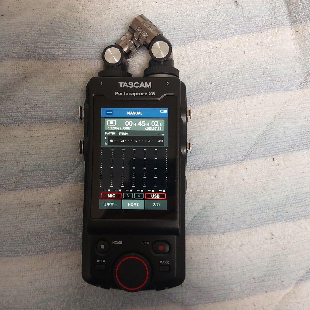 TASCAM Portacapture X8 ハンディレコーダー
