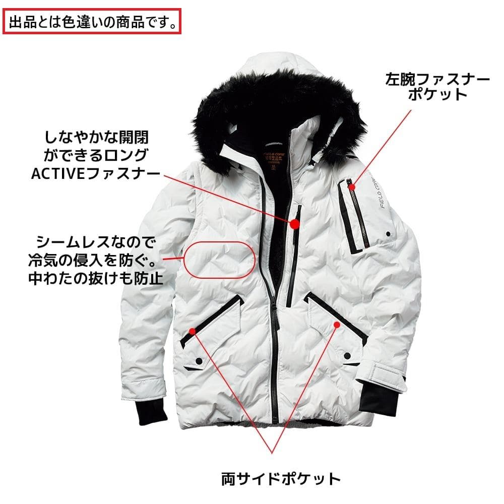 【新品】ワークマン ユーロ アルティメットデュアルフーディー 黒 ブラック ３L