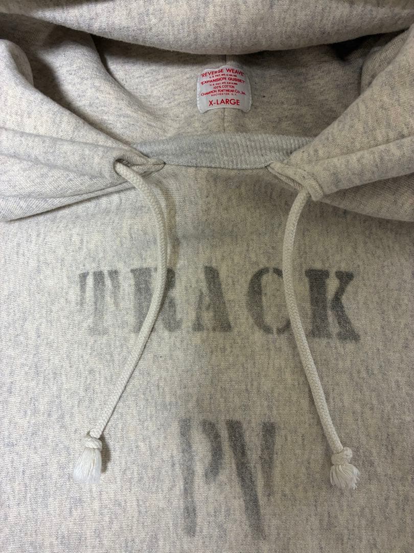 チャンピオン　アーカイブス　TRACK PV サイズXL 後付けパーカー