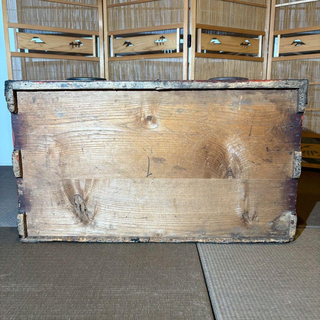 船箪笥　時代箪笥 引出し収納 和家具 アンティーク 伝統工芸 レトロ 和室 座敷