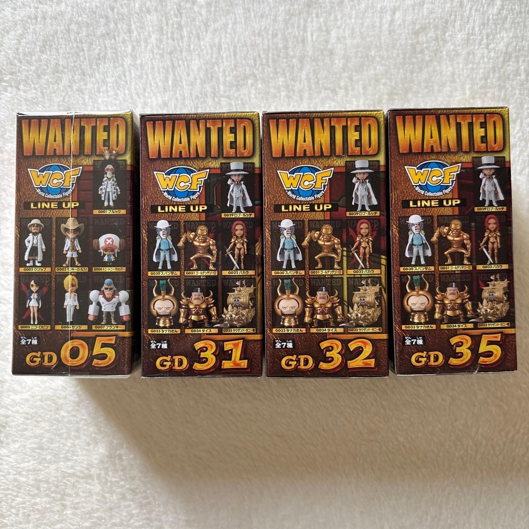 未開封ONE PIECEワーコレFILMGOLDサウザンドサニー号他3体