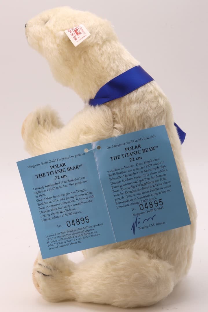 POLAR THE TITANIC BEAR シュタイフ限定品 白熊 ぬいぐるみ