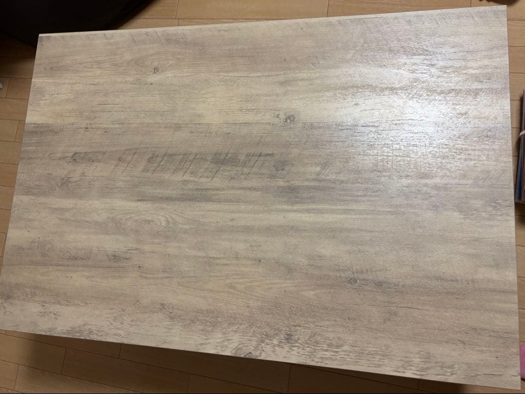 【匿名・直接受取選択可】シンプル木製こたつ 白　リビングこたつ　ニトリ