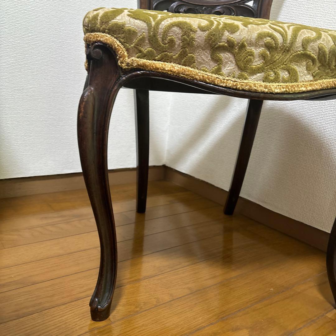 アンティークチェア バルーンバック ヴィンテージ マホガニー 英国製