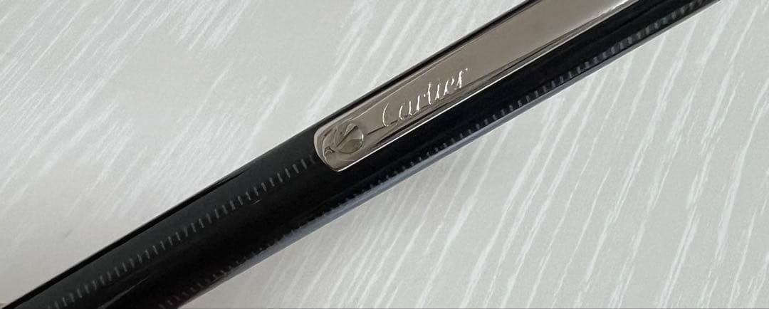 【美品/箱付き】Cartier マスト ドゥ カルティエ 黒 高級 ボールペン