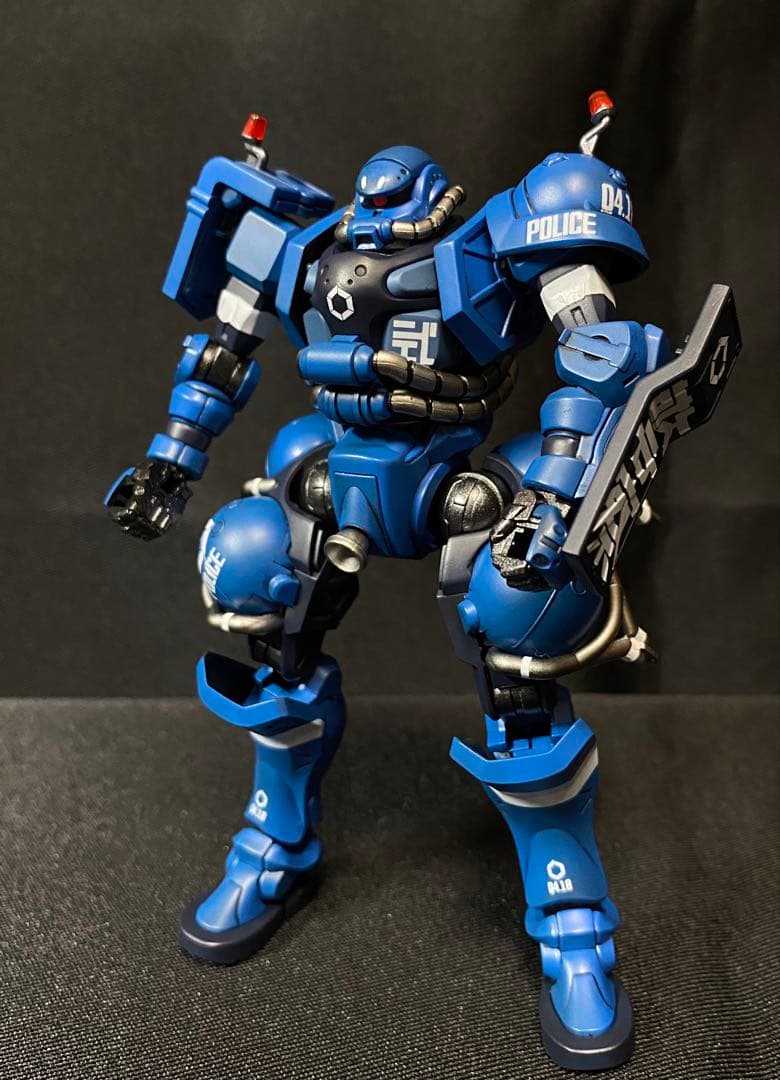 【ガンプラ完成品】　HG 軍警ザク