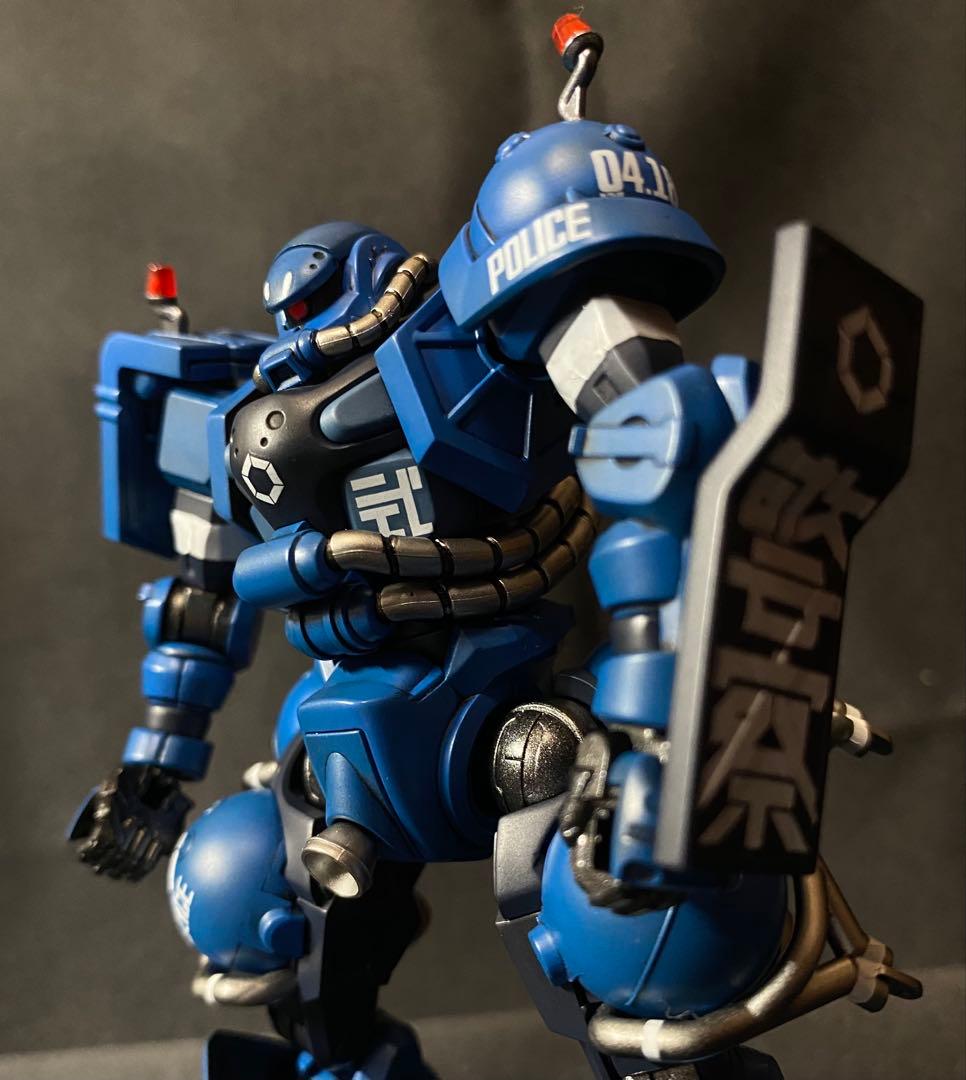 【ガンプラ完成品】　HG 軍警ザク