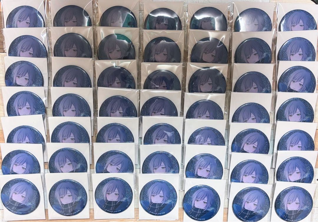 プロジェクトセカイ プロセカ グリッター缶バッジ グリ缶 37C 日野森志歩