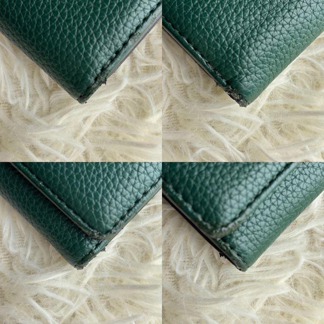 【超激レア 美品】ヴィヴィアンウエストウッド　折財布　がま口　オーブ　グリーン系