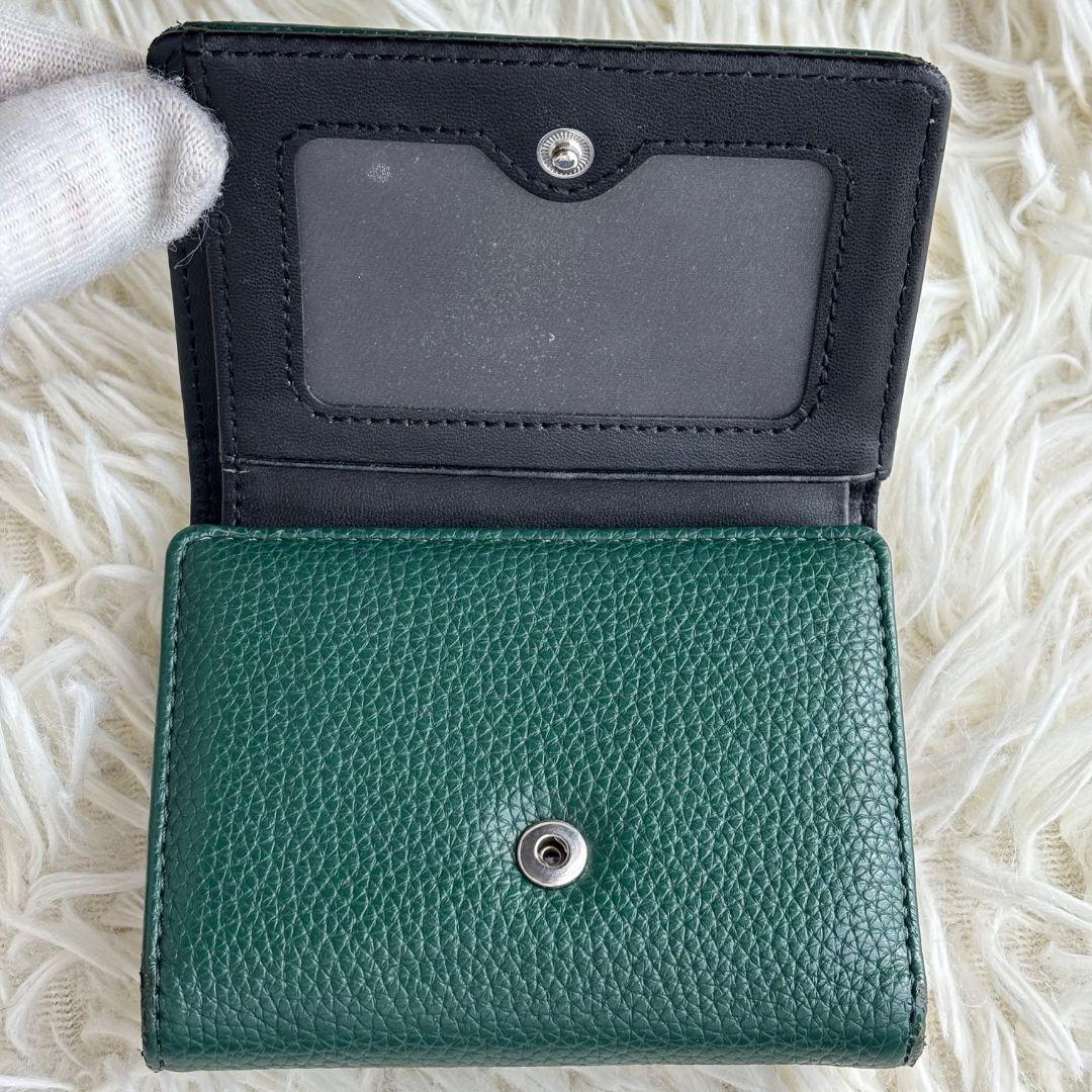 【超激レア 美品】ヴィヴィアンウエストウッド　折財布　がま口　オーブ　グリーン系