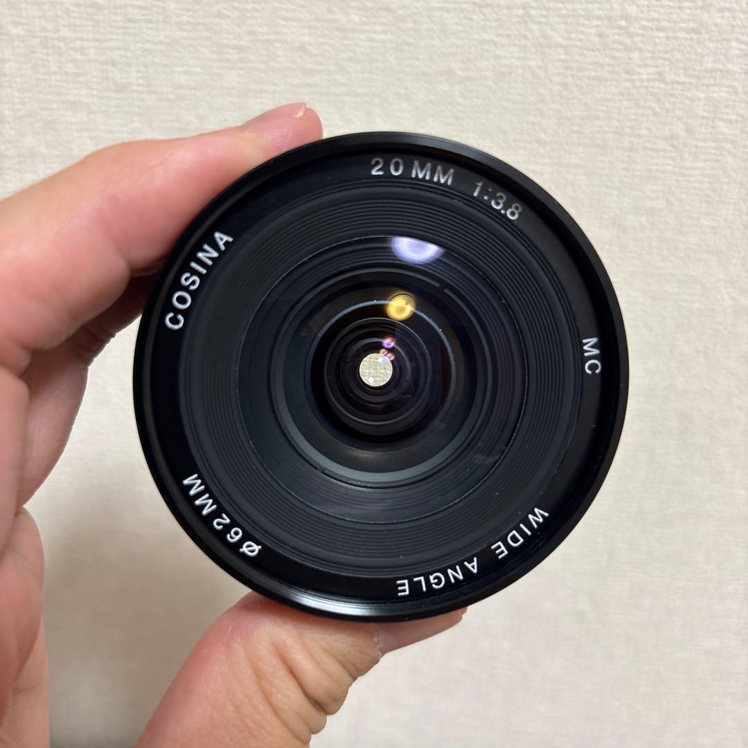 COSINA 20mm f/3.8 Kマウント 広角レンズ