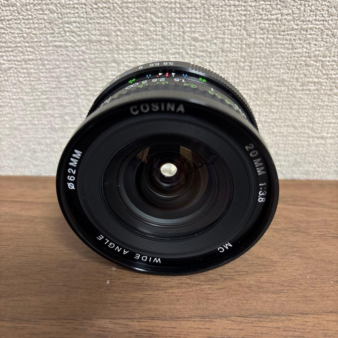 COSINA 20mm f/3.8 Kマウント 広角レンズ