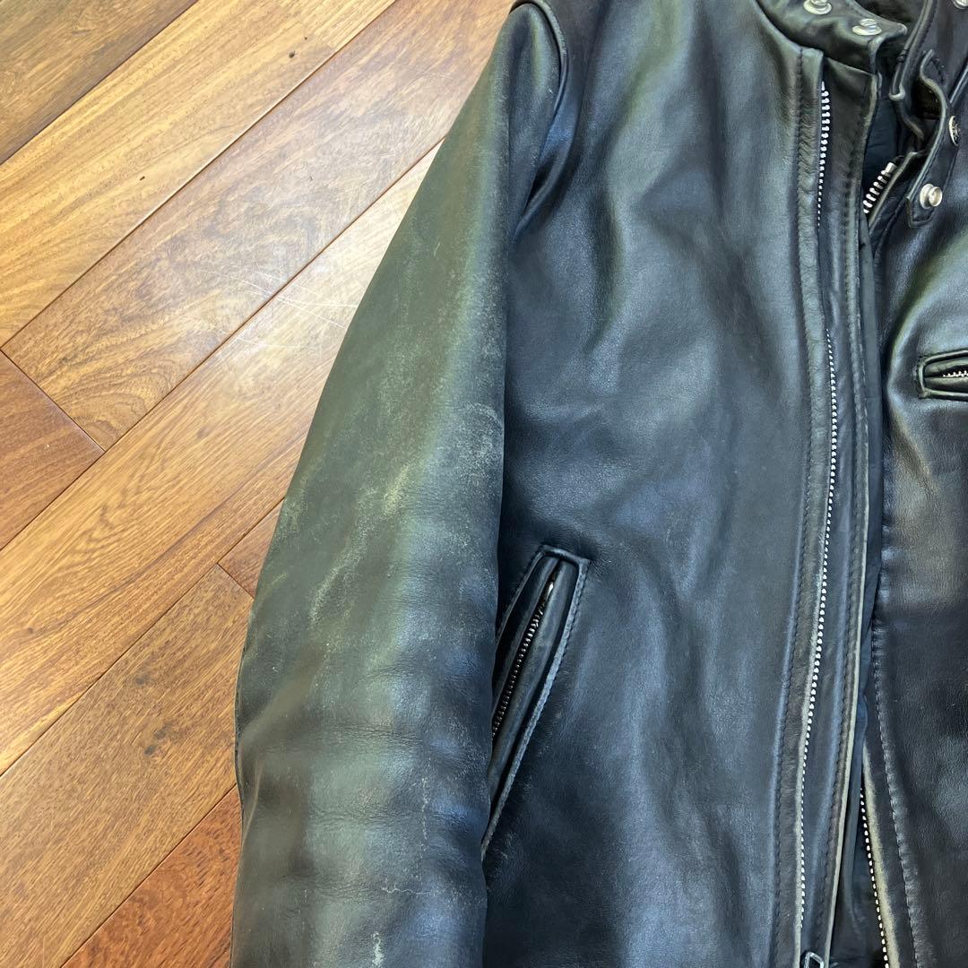 K*様 schottシングルライダース641サイズ36