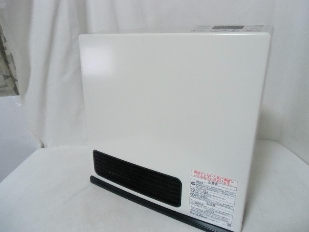 リンナイ ガスファンヒーター SRC-365E 都市ガス 22年製　ホワイト