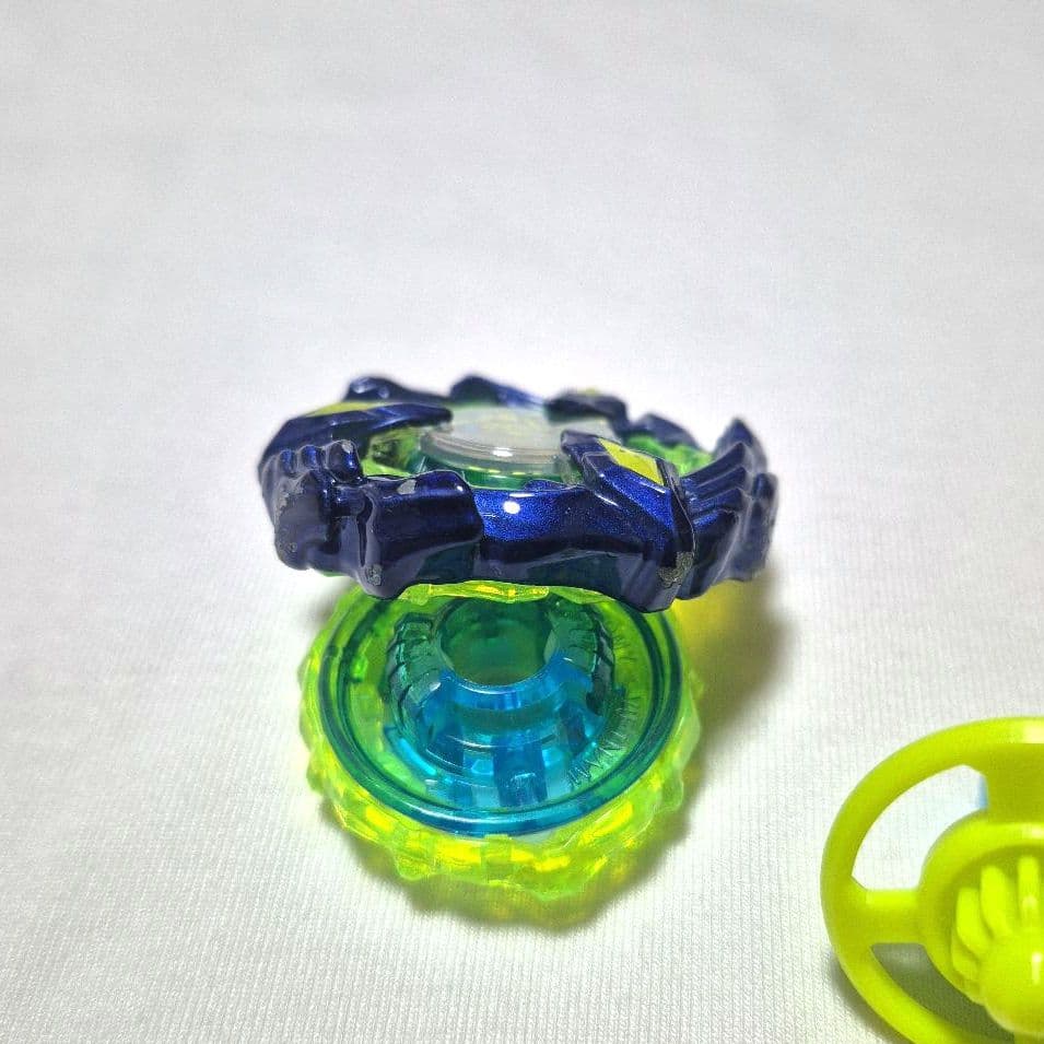 ベイブレードX ブレード　ラチェット　ビット フェニックスウィング ネイビー