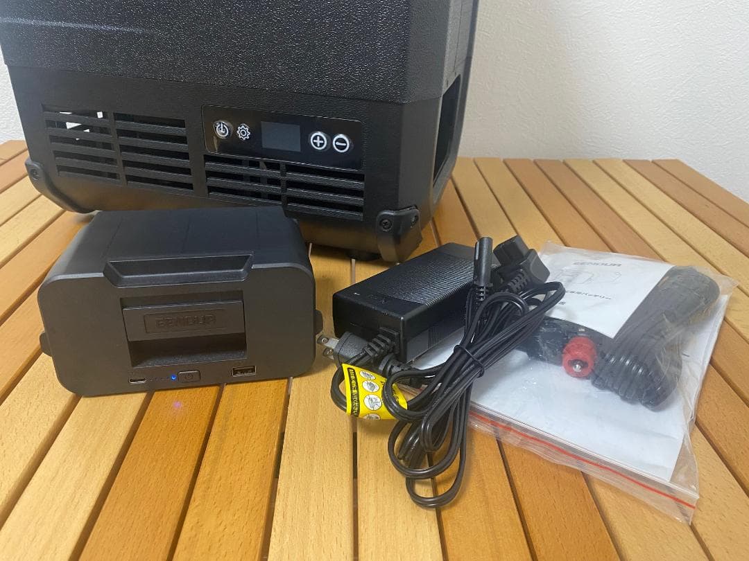 EENOUR D10 10L車載冷蔵庫 バッテリー付き