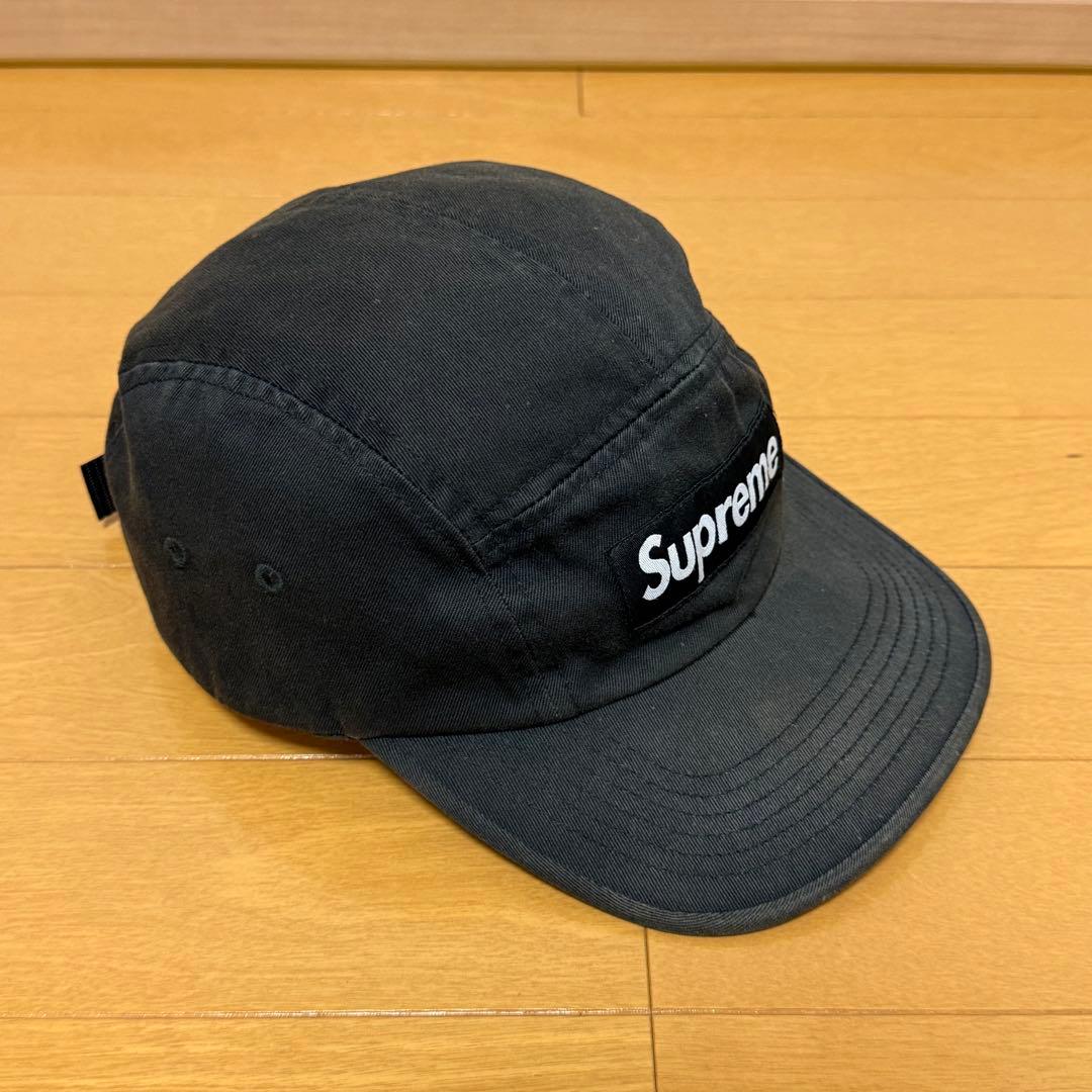帽子 Supreme Washed Chino Twill Camp Cap 24ss