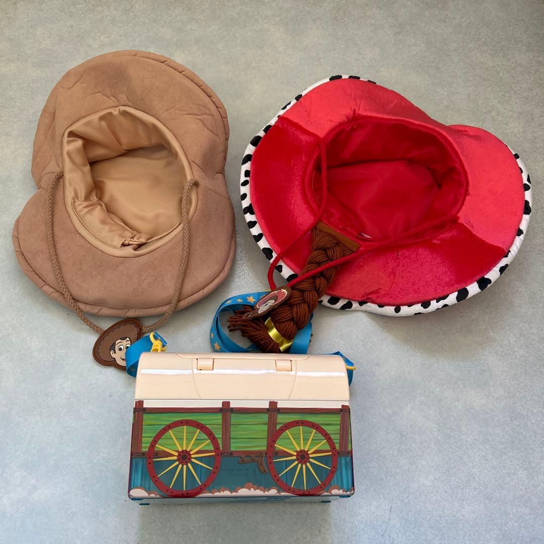 トイストーリー ジェシー ウッディ ファンキャップ ハット 被り物 ディズニー