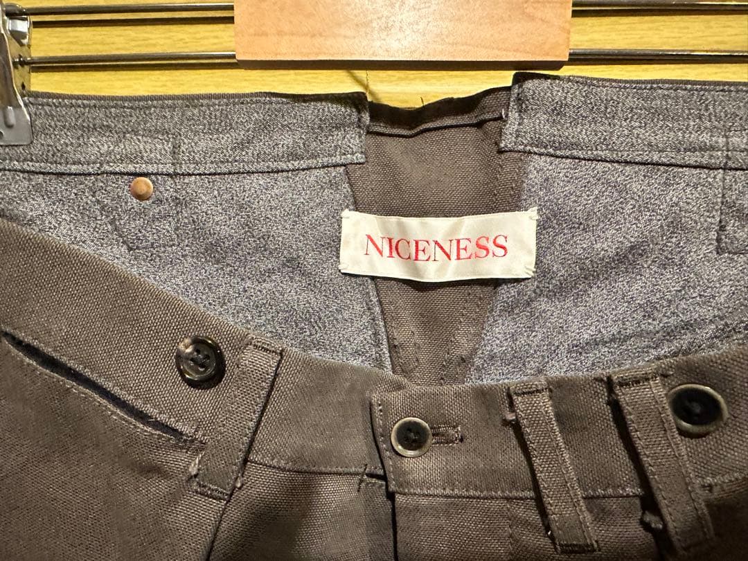 niceness ビンテージダックトワークラウザー 22AW