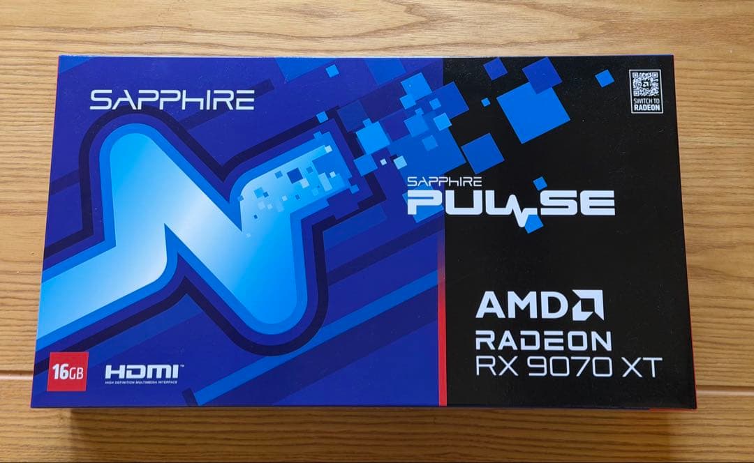 ［美品］AMD SAPPHIRE PULSE Radeon RX9070XT