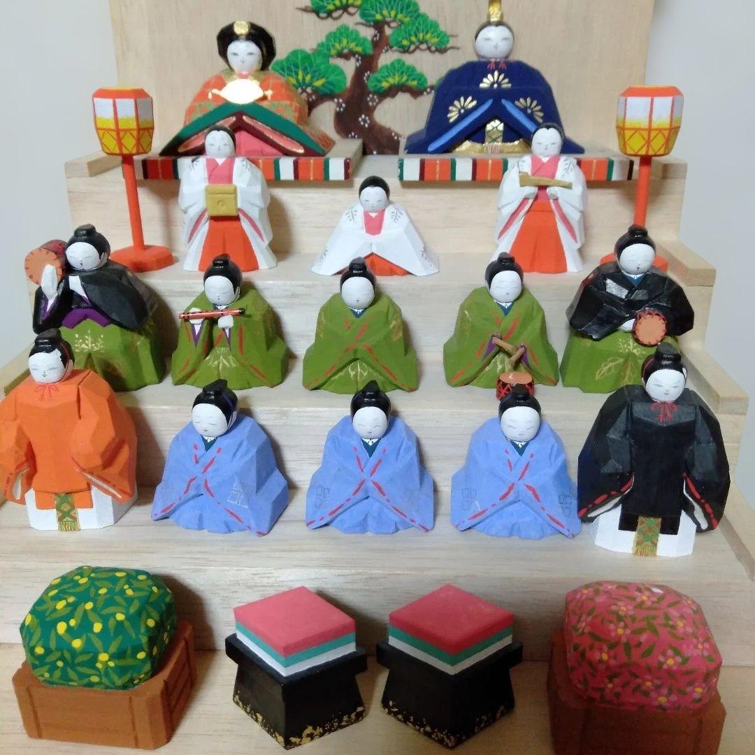 卓上雛飾り