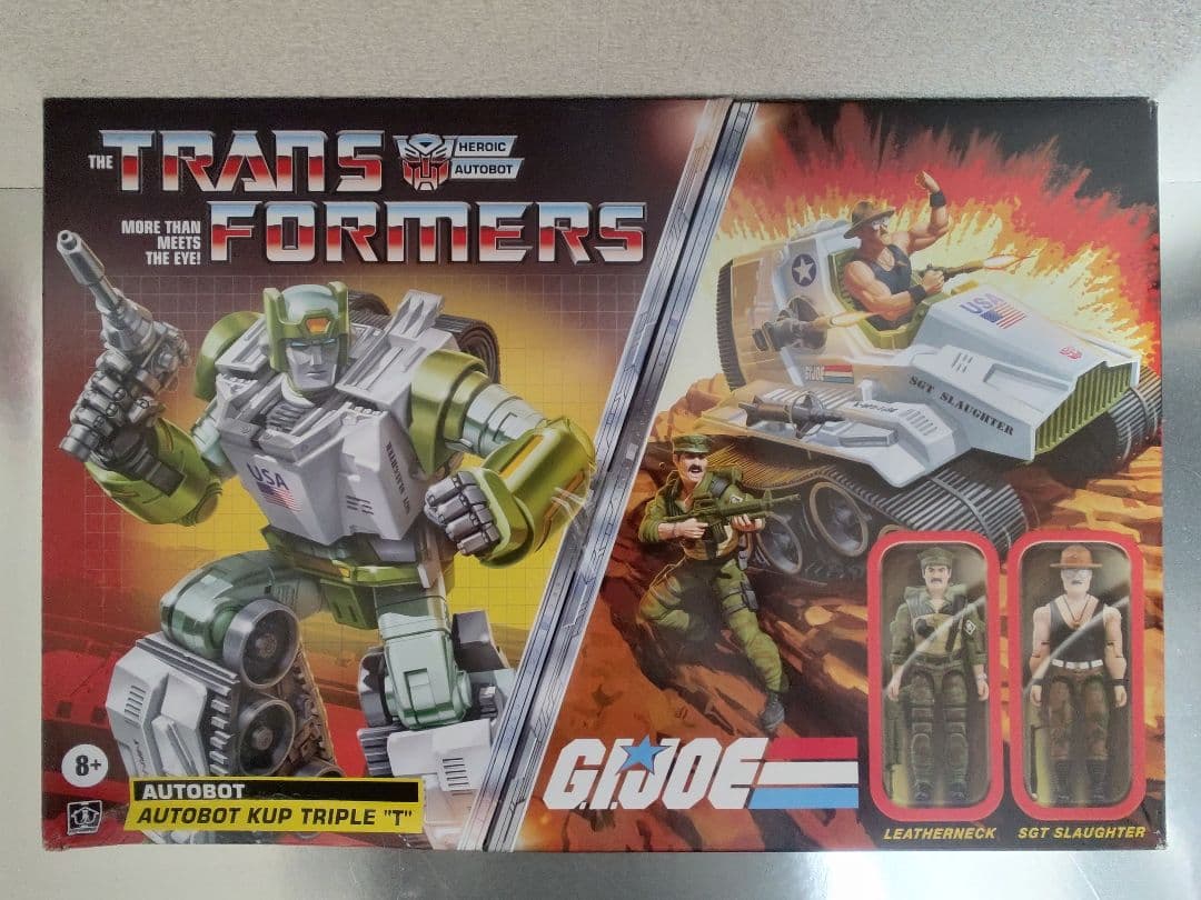トランスフォーマー　GIジョー特種部隊コラボ3T戦車カップ