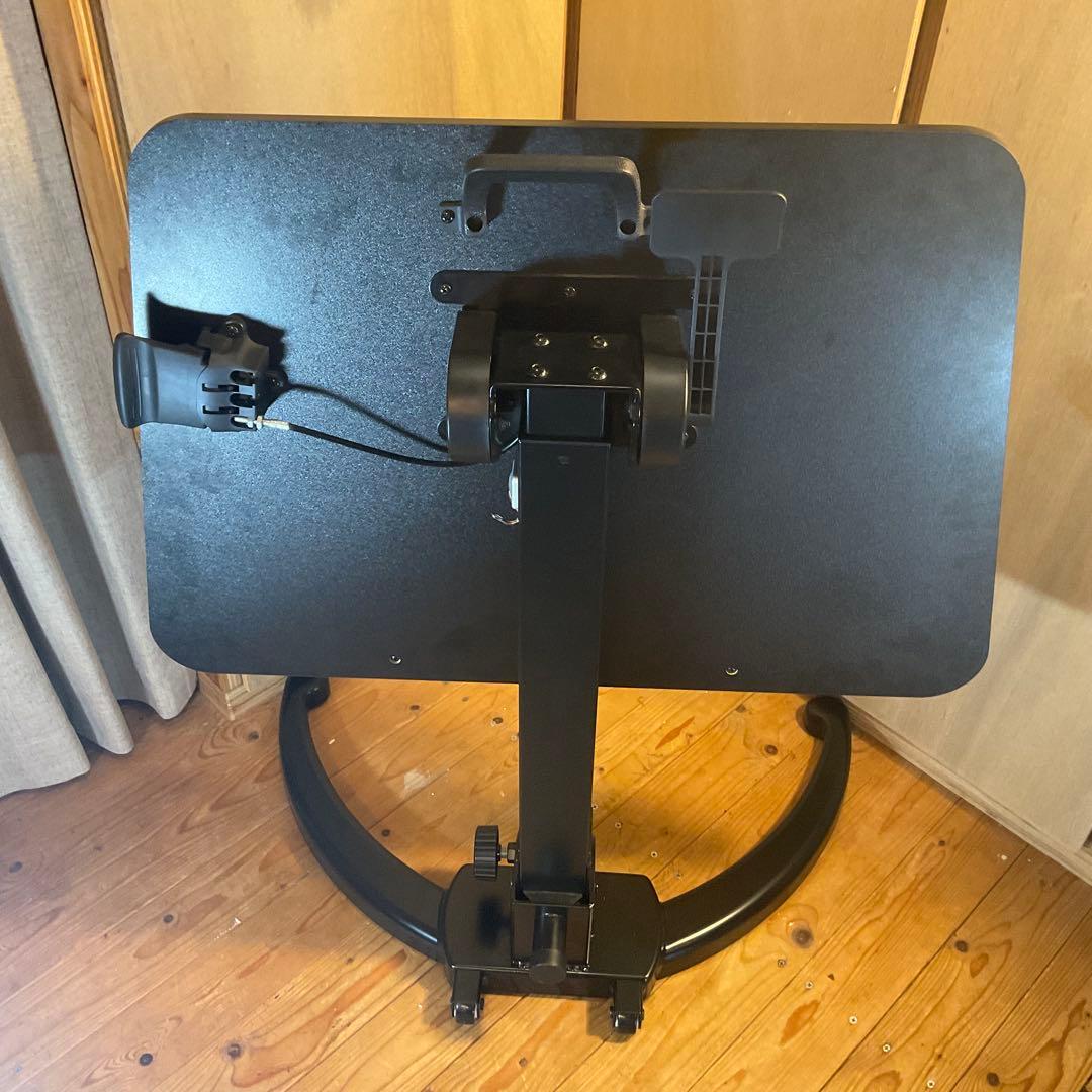 美品！モバイルラップトップ スタンディングデスク 折りたたみテーブル テレワーク