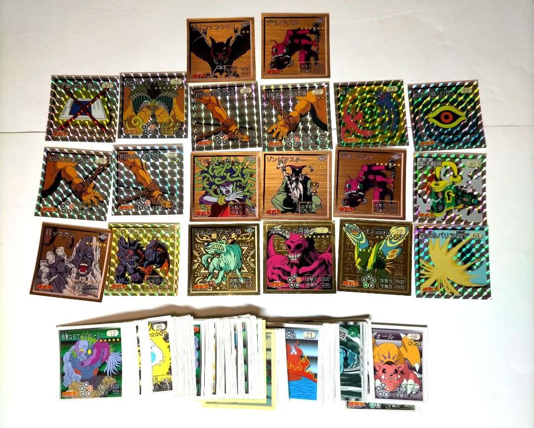 M*M様 遊戯王 東映版 丸昌　決闘者 デュエリストシール シール100枚以上